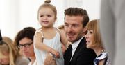 David Beckham z córeczką na pokazie Victorii!