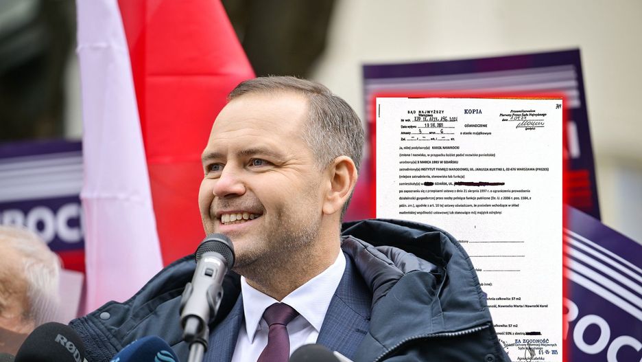 Sztab Karola Nawrockiego opublikował oświadczenie majątkowe