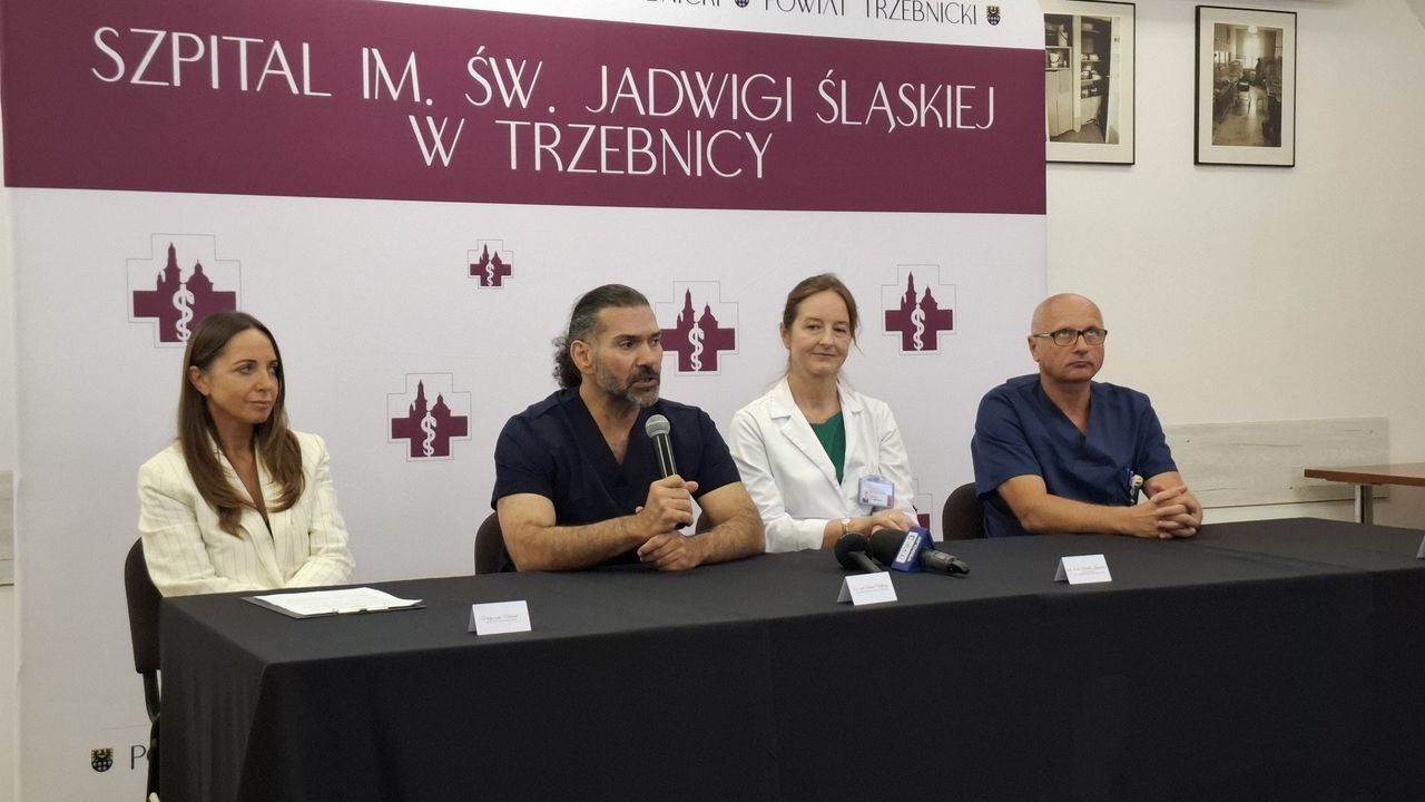 Trzebnica: Szpital św. Jadwigi jako jedyny w Polsce z akredytacją na przeszczep ręki od zmarłego dawcy