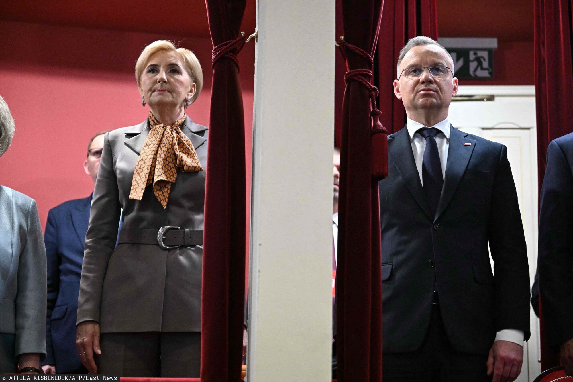 Agata Duda w oryginalnej stylizacji