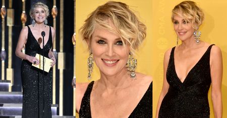 58-letnia Sharon Stone w odważnych stylizacjach