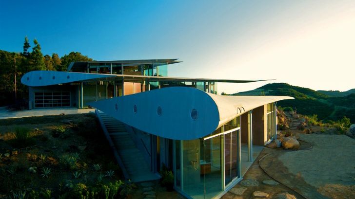 Dom zbudowany z części Boeinga 747 1