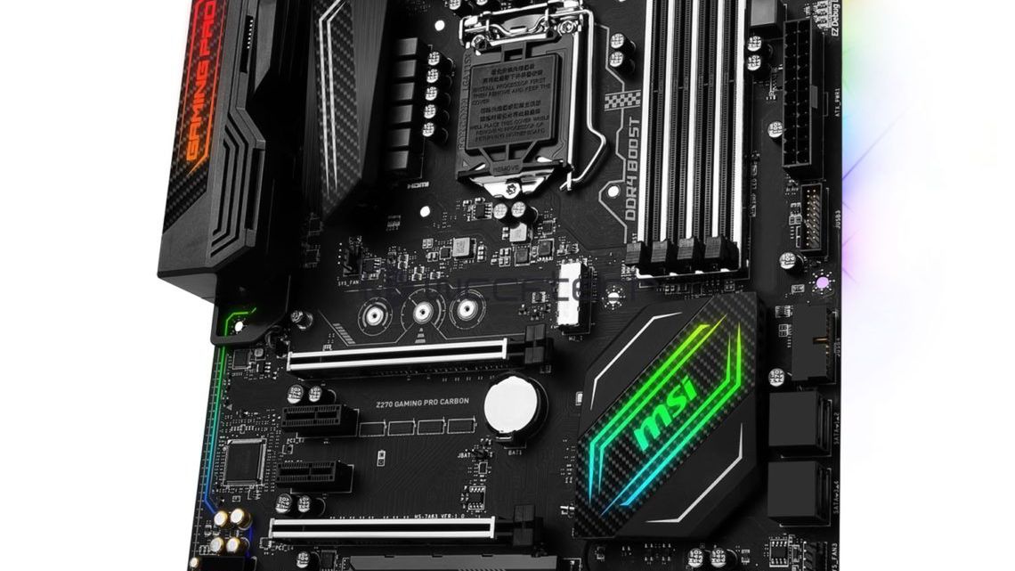 MSI Z270 Gaming Pro Carbon: płyta główna dla Kaby Lake z podświetleniem RGB 1