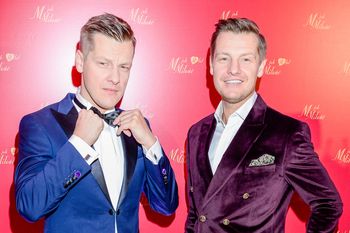 Bracia Mroczek oddzielnie świętowali 43. urodziny. Fani "M jak miłość" nie zawiedli