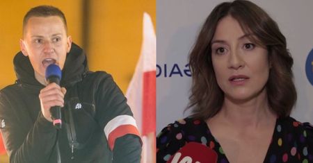 Ksiądz-nacjonalista nazwał Ostaszewską "załganą Niemką i kacapką". Maja odpowiada: "OBELGI I CHAMSTWO. Jestem za delegalizacją ONR!"