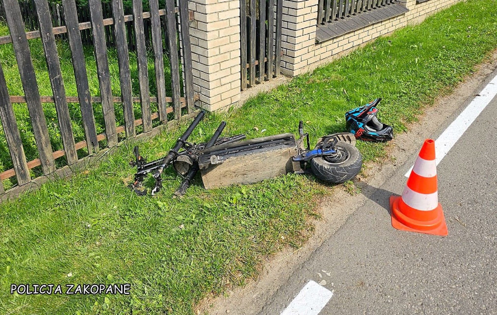 Wypadek 16-letniego Aleksa. Jechał hulajnogą.