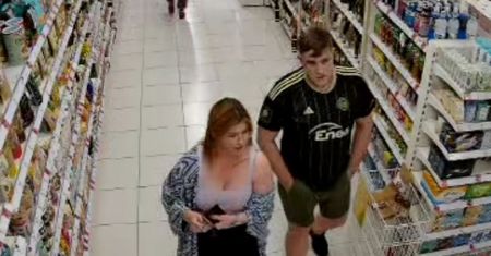 Para nagrana w sklepie. To nie przypadek, że szuka ich policja