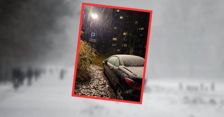 "Zabieliło się". Zdjęcia obiegły Polskę. Śnieg nie tylko w Zakopanem