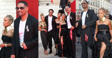 Will Smith znów u boku Jady Pinkett i dzieci w Paryżu. Po SEPARACJI nadal pokazują się razem. Kryzys zażegnany? (ZDJĘCIA)