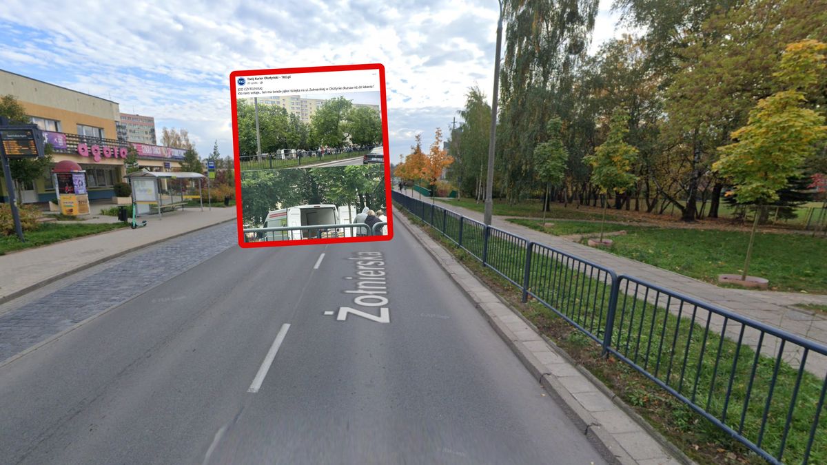 Ogromna kolejka po jajka.