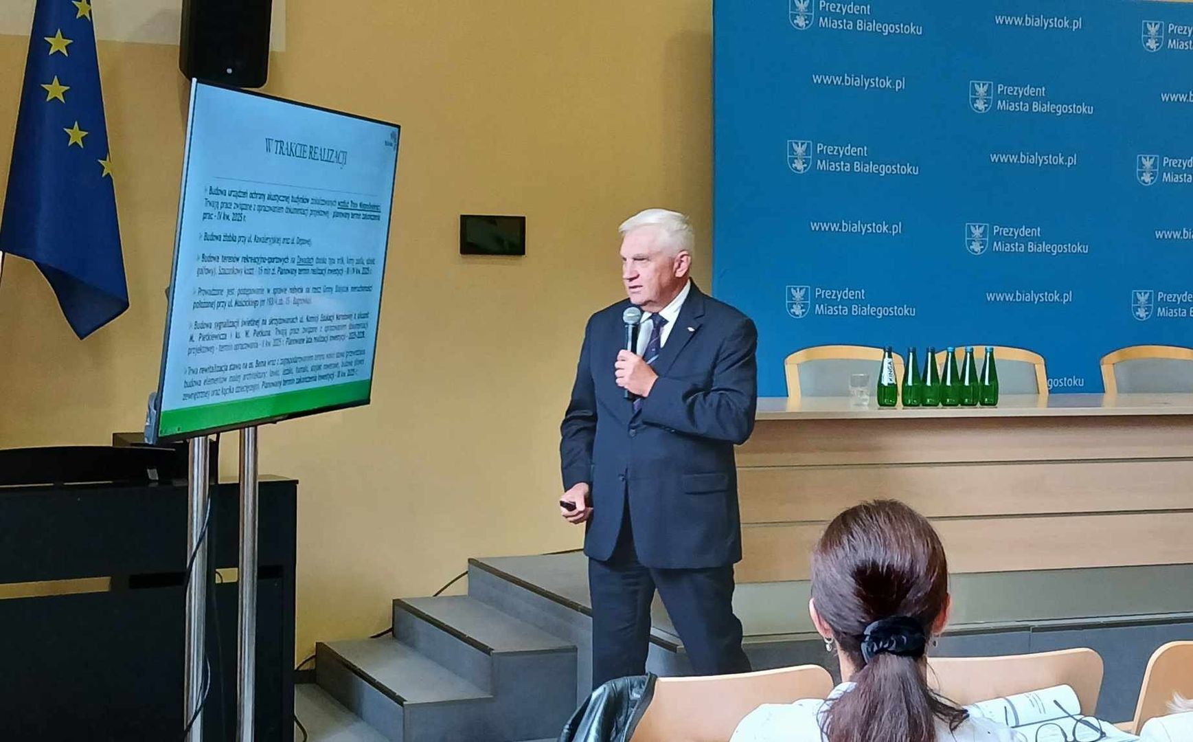 Spotkanie mieszkańców z prezydentem, urzędnikami i radnymi w I LO