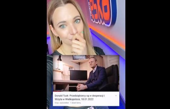 „Radio Eska to jest najgorsze radio na świecie”. Dziennikarka pokazuje manipulacje „Wiadomości” TVP na temat Tuska
