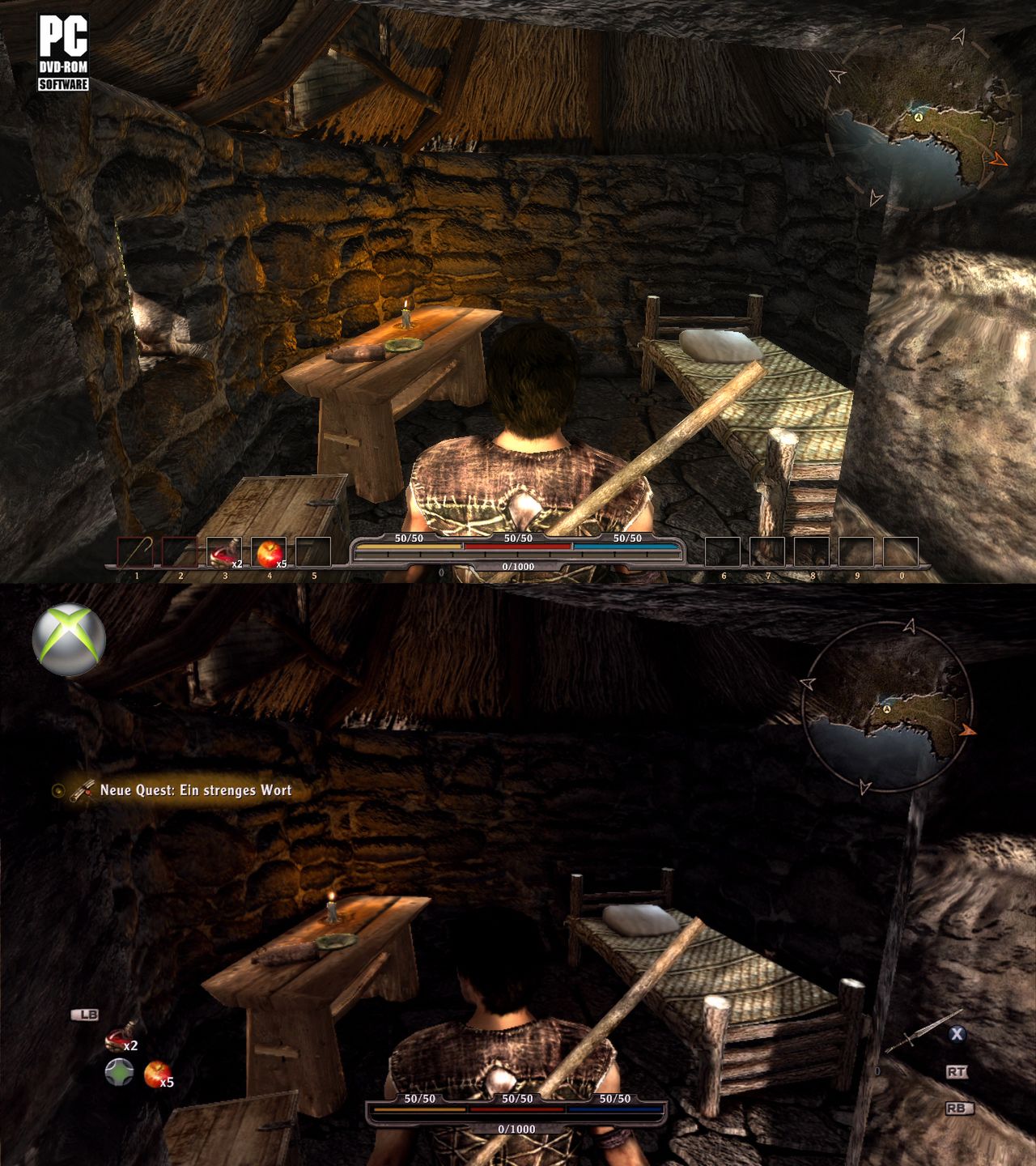 Arcania: Gothic 4 - porównanie wersji PC i Xbox 360 4