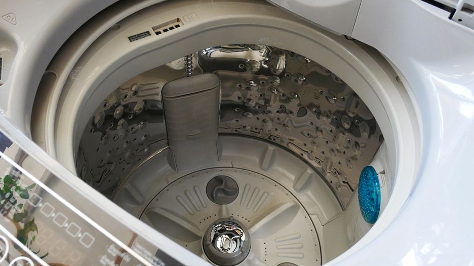 Prosty mechanizm pralek wirnikowych rzadko ulega awarii