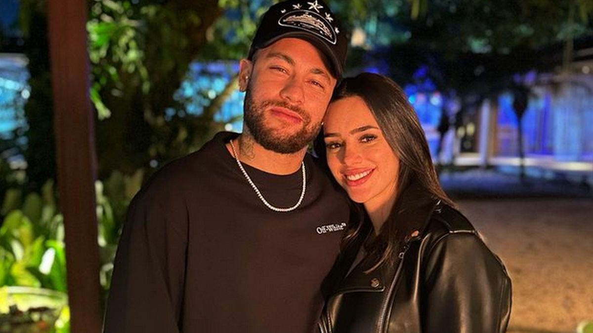 Na zdjęciu Neymar i Bruna Biancardi