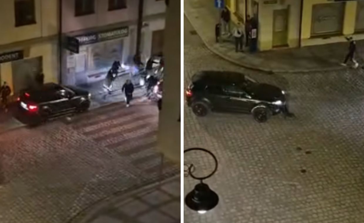 Wjechał w grupę ludzi. Policja pilnie szuka sprawcy