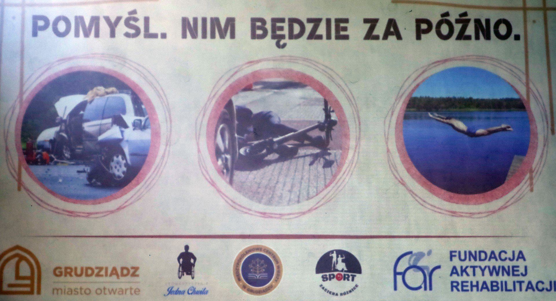 Pomyśl. Za nim będzie za późno. Spotkanie z młodzieżą w SP &amp;. w Grudziądzu