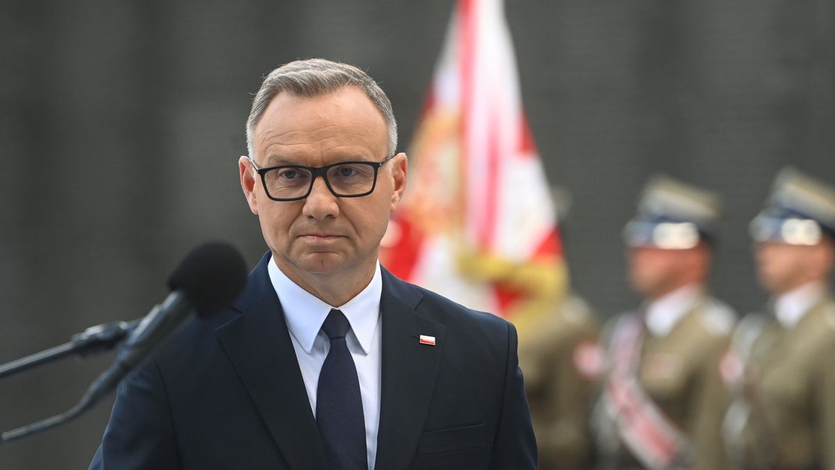 Andrzej Duda
Warszawa, 30.07.2025. Obchody 81. rocznicy wybuchu powstania warszawskiego. Prezydent RP Andrzej Duda przemawia na spotkaniu przedstawicieli w�adz pa�stwowych z uczestnikami Powstania Warszawskiego, 30 bm. na terenie Muzeum Powstania Warszawskiego. (aldg) PAP/Piotr Nowak
Piotr Nowak
80 80., MPW, muzeum powstania warszawskiego, powstania warszawskiego, powstanie warszawskie, rocznica, rocznicowe, spotkanie, wybuchu