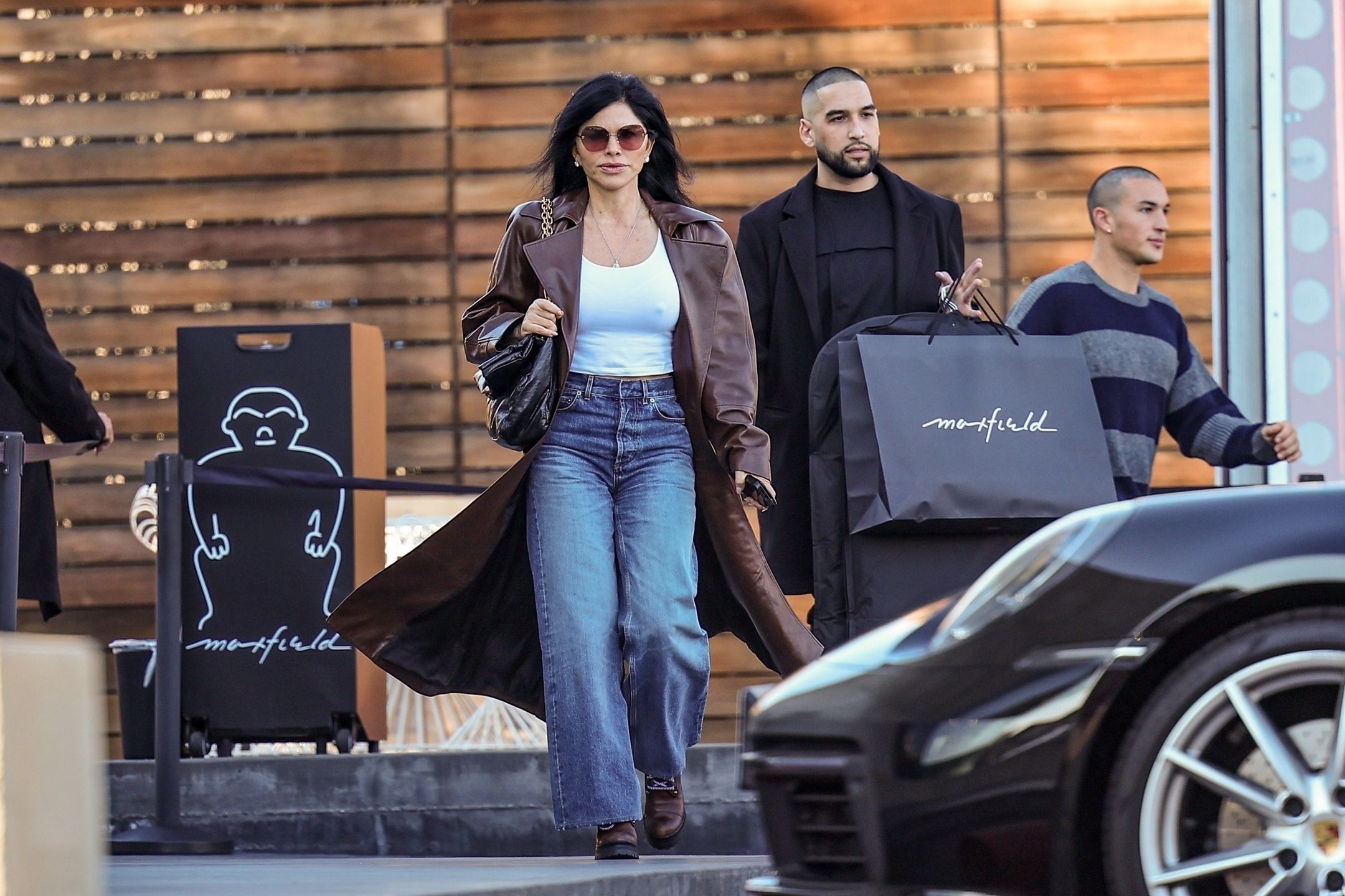 Lauren Sanchez z synem na zakupach