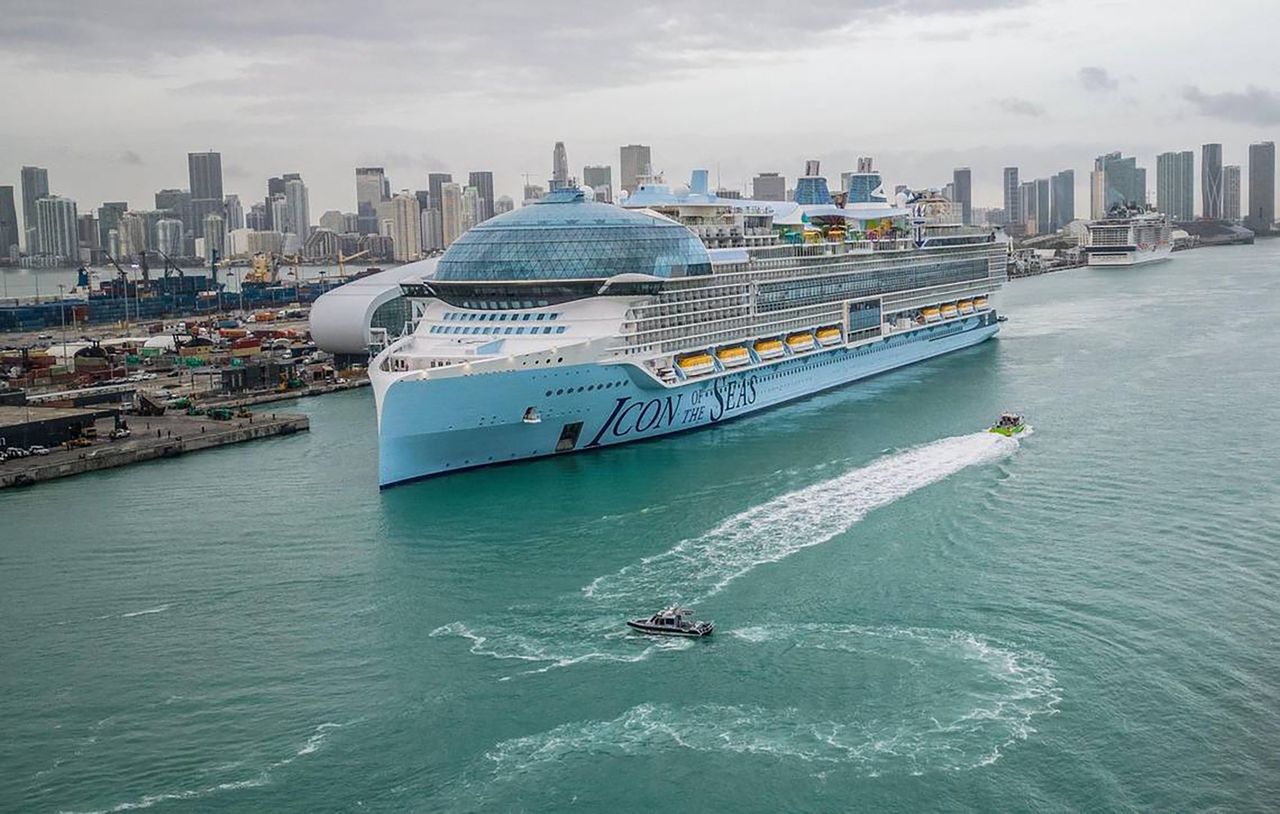 "Icon of the Seas" will be departing from Miami in Florida on week-long cruises around the Caribbean.