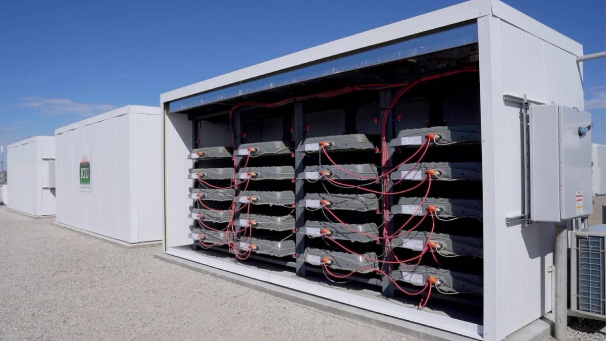 Magazyn energii ze starych akumulatorów