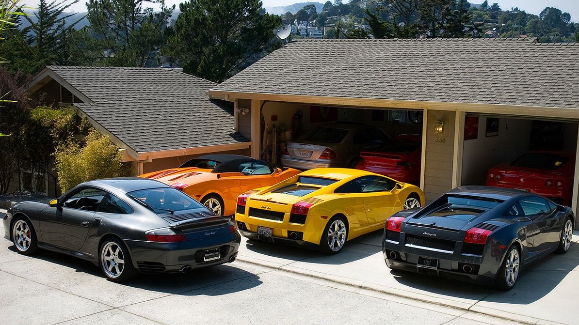 Garaże marzeń maniaków samochodów [galeria cz.2] 1