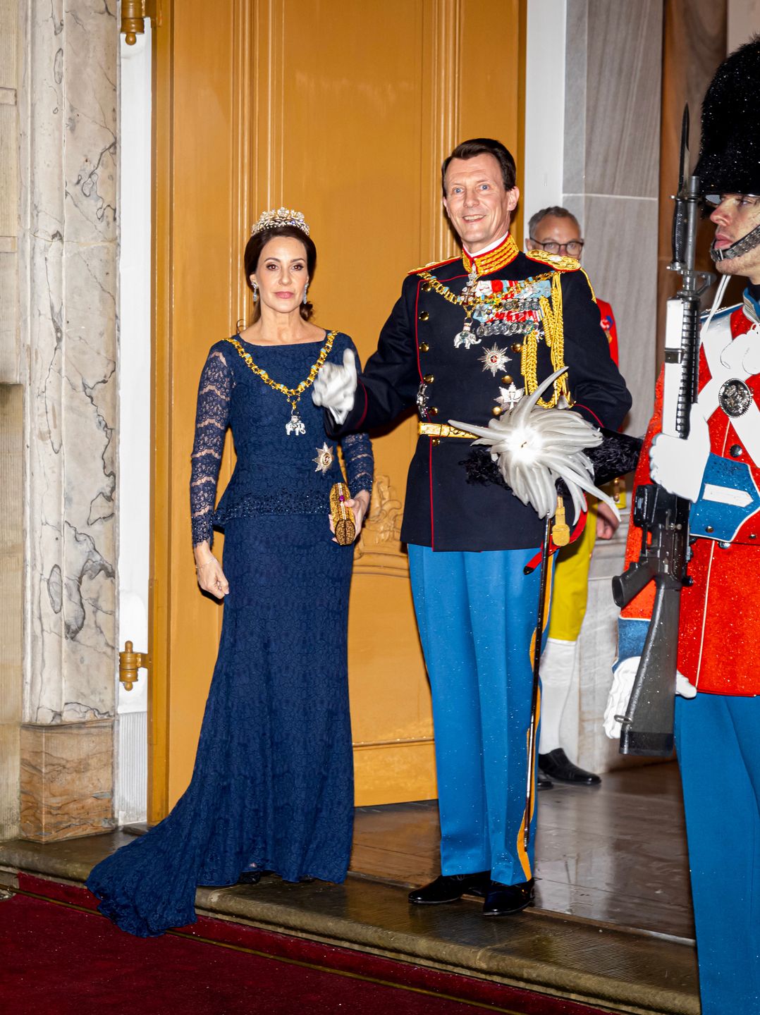 Przyjęcie noworoczne w Pałacu Amalienborg