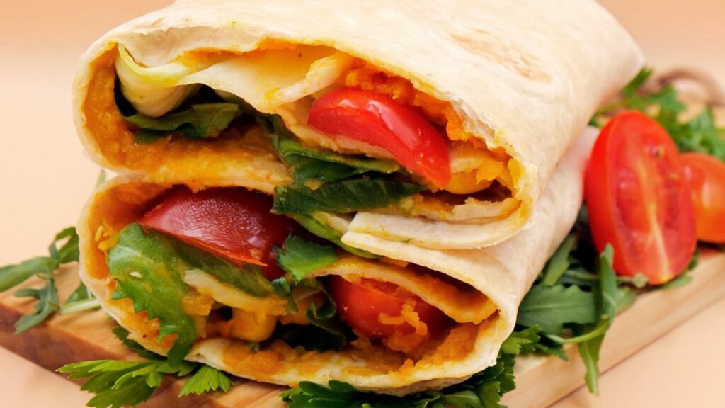 Burrito z dynią i soczewicą przepis