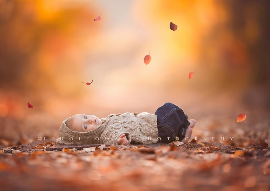 Kolorowa jesień i dziesiątka dzieci sfotografowanych przez matkę 4