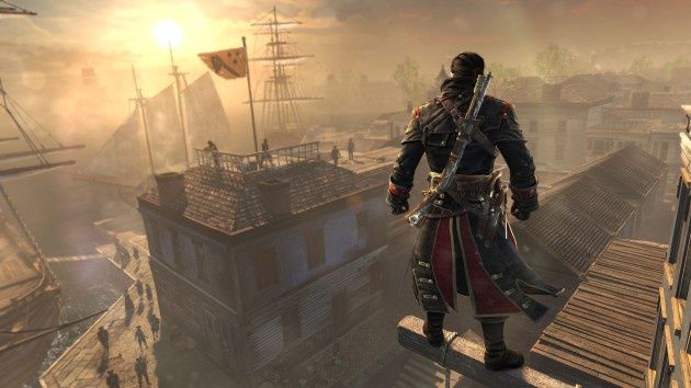 Assassin’s Creed: Rogue - widok z dachu