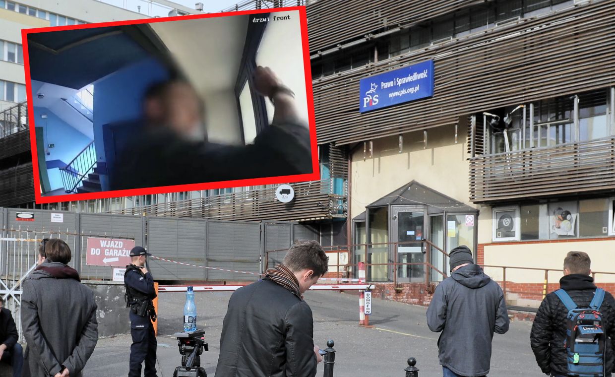 Incydent na Nowogrodzkiej. PiS wskazuje: to odpowiedzialność Tuska