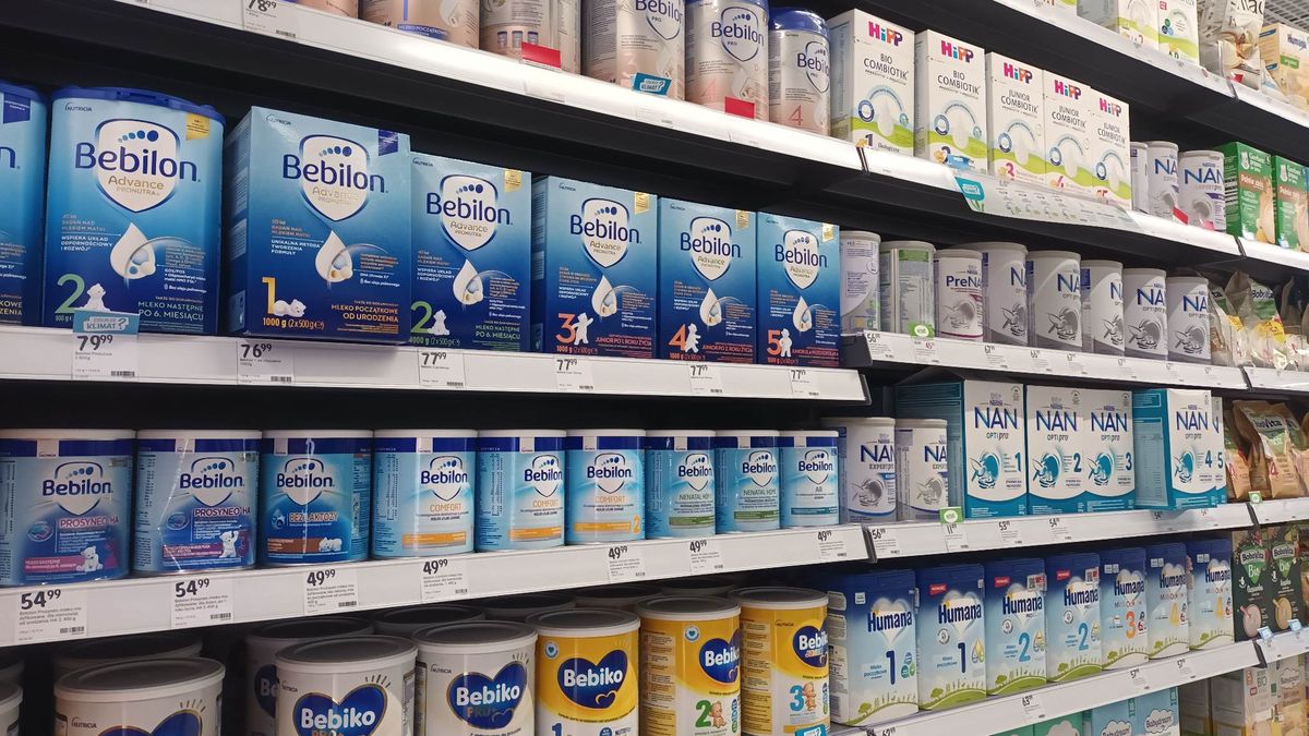 Ceny mleka modyfikowanego w Polsce mocno poszły w górę