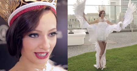 Miss Polski w stroju BIAŁEGO ORŁA!