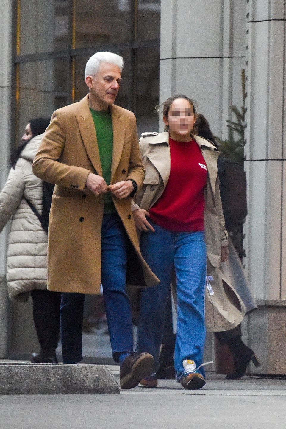 Hubert Urbański z córką