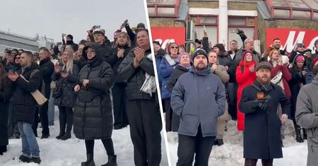 Karawan z ciałem dojechał do świątyni. Tłum zaczął krzyczeć