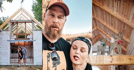 Katarzyna i Andrzej Gąsienicowie z "Gogglebox" budują dom. Ma tylko 35 metrów i jest położony w sadzie! (ZDJĘCIA)