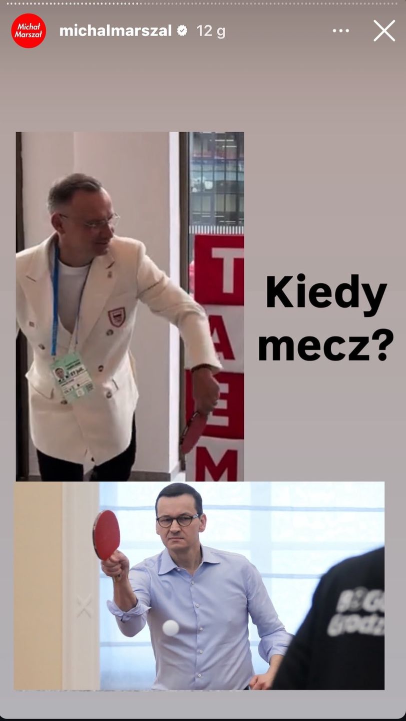 Najlepsze memy o stylizacji Andrzeja Dudy podczas Igrzysk Olimpijskich 2024