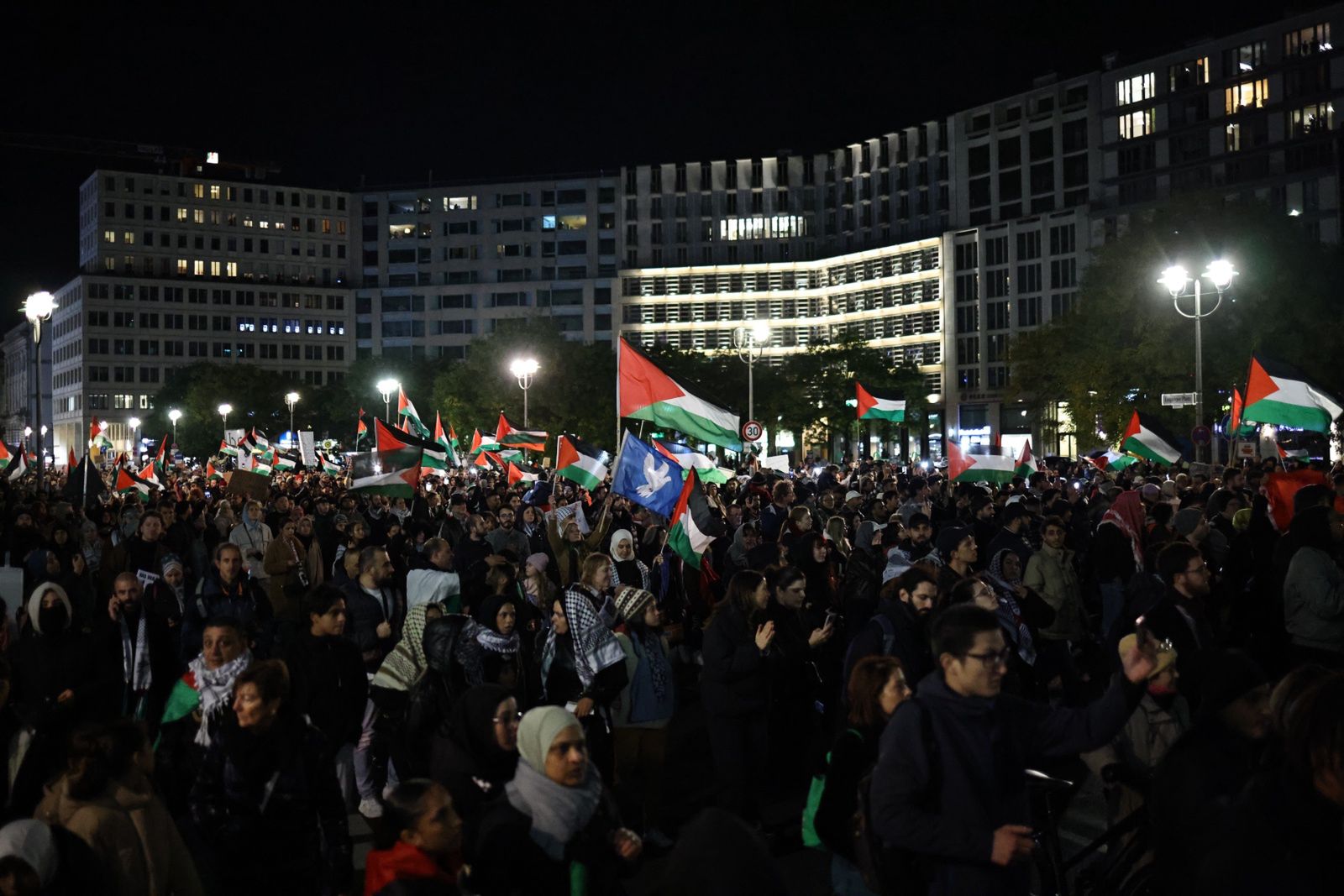 Protesty w Berlinie