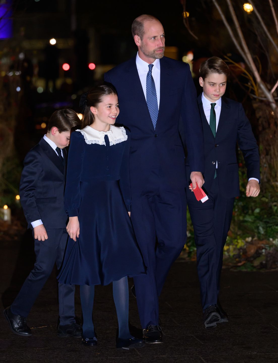 Książę William z dziećmi 