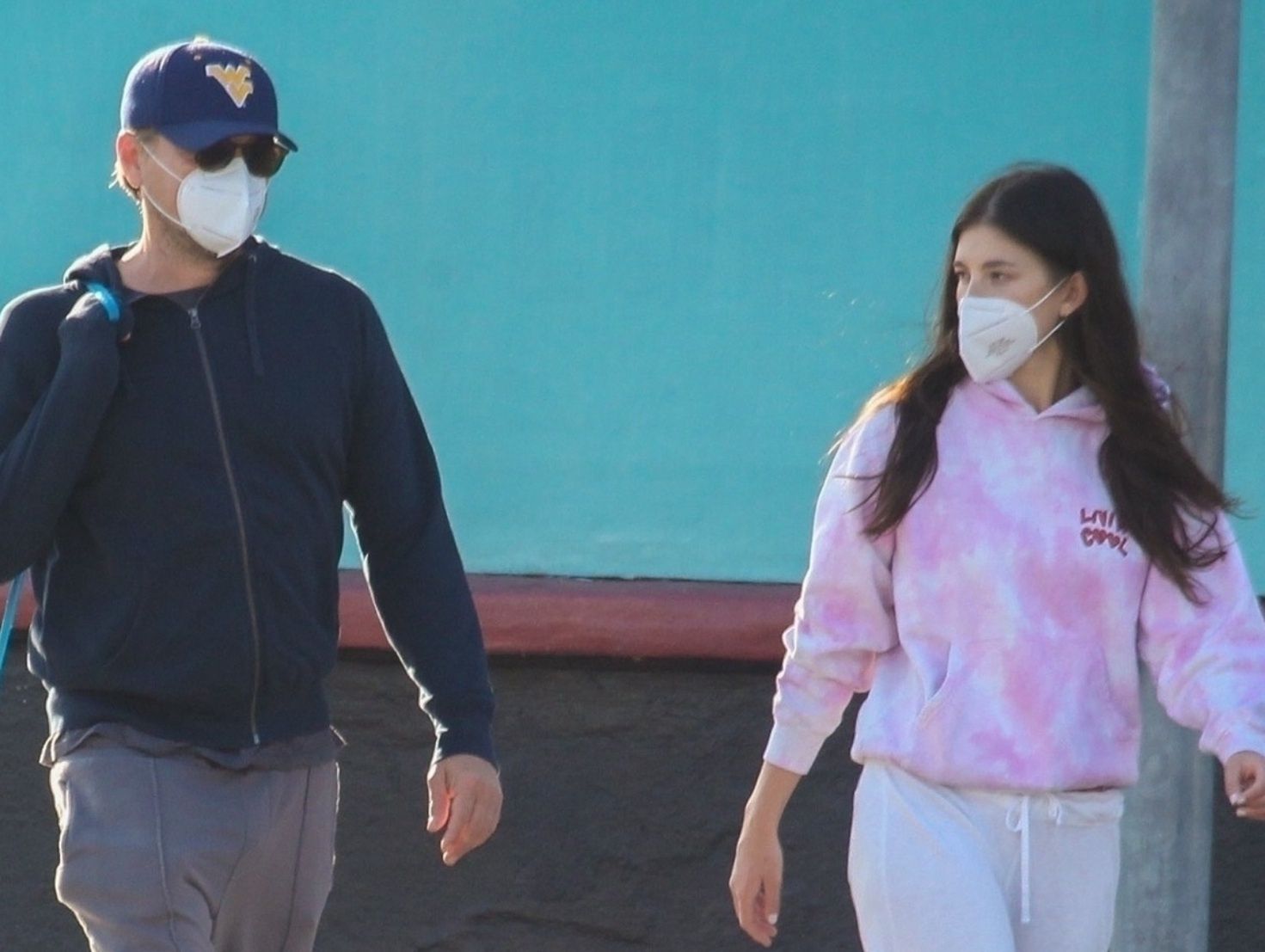 Leonardo DiCaprio na spacerze z ukochaną