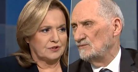 Macierewicz w szoku. Nie spodziewał się takiego pytania od Holeckiej