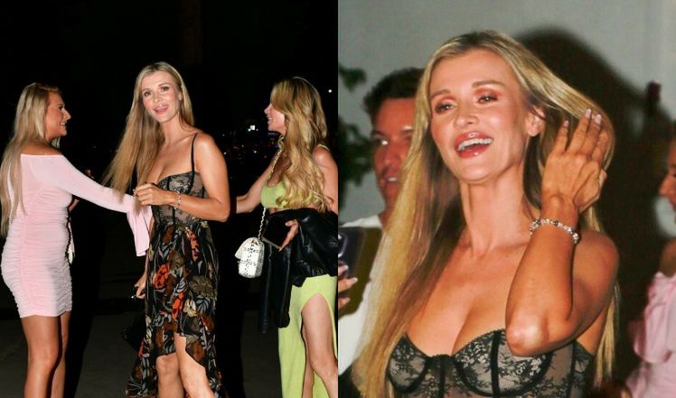 Fotoreporterzy "przyłapali" Joannę Krupę w drodze do restauracji