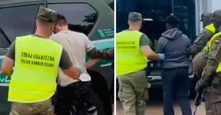 Zatrzymano kuriera. Przewoził Somalijczyków z Łotwy