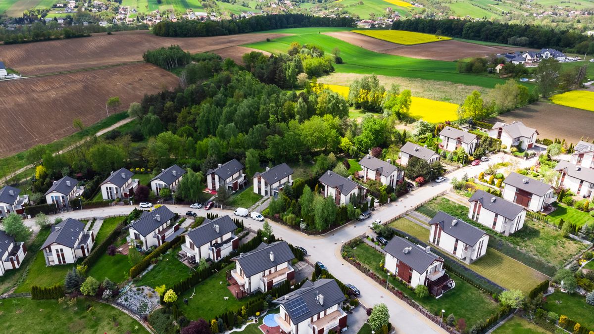 Osiedle domów (zdjęcie poglądowe)