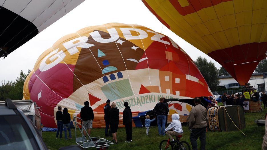 Fiesta balonowa mimo kapryśnej aury odbyła się w Grudziądzu