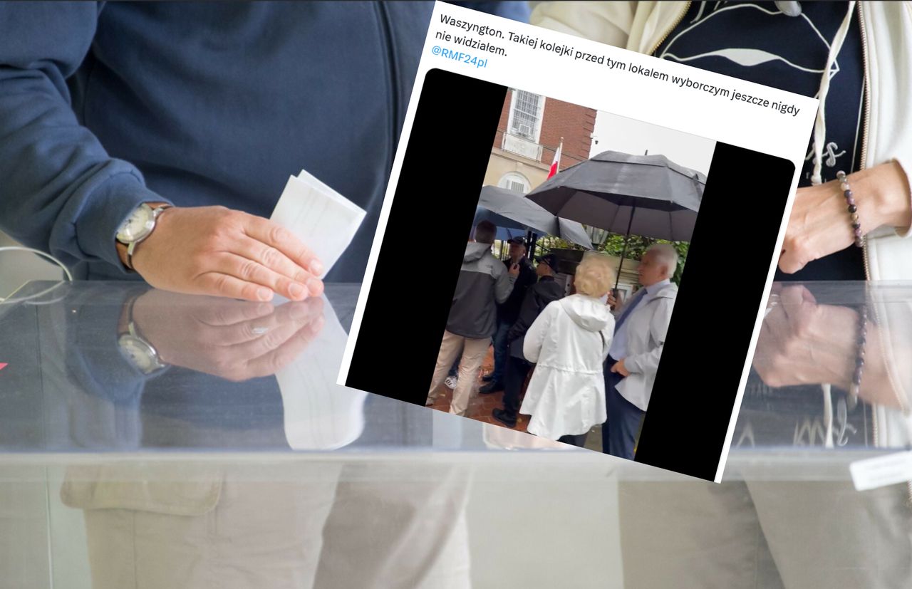 Tam już głosują. "Takich kolejek jeszcze nie widziałem"