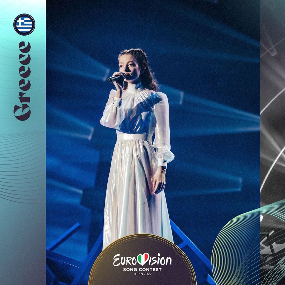 Eurowizja 2022: Grecja Amanda Georgiadi Tenfjord „Die Together”