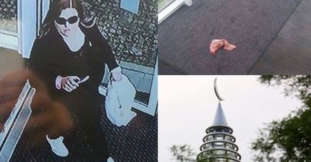 Zatrzymano kobietę, która ROZRZUCAŁA ŚWIŃSKIE ŁBY w meczecie!