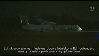 Awaryjne lądowanie samolotu. Co najmniej trzy osoby ranne