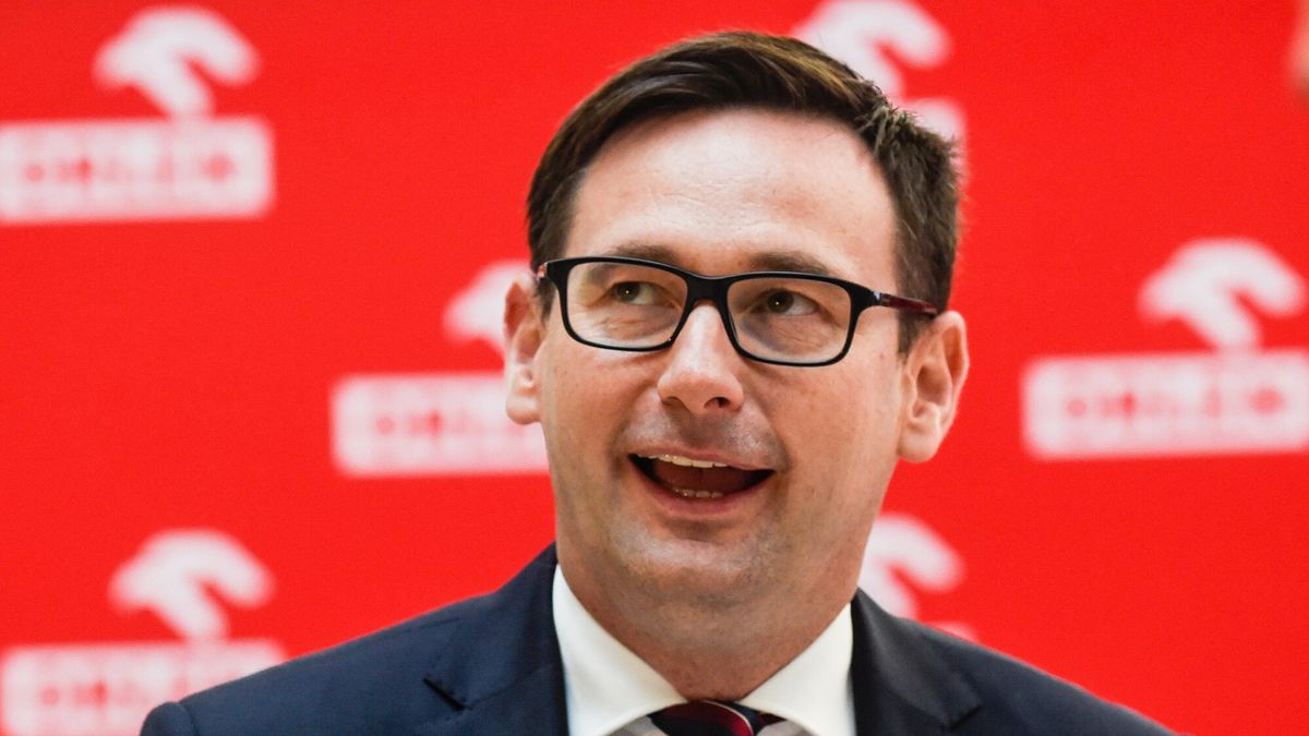 Prezentacja Orlen Team
Fot.: Agnieszka Sniezko/East News  Warszawa, 30.07.2018  Prezentacja Orlen Team  N/z
n/z: Daniel Obajtek - prezes PKN Orlen
Agnieszka Sniezko/East News